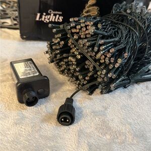 LED Cluster Christmas Lights Multicolor 250 Lights 52’ ft